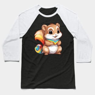 Cute Squirrel Baseball T-Shirt